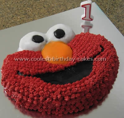 Elmo Birthday Cakes