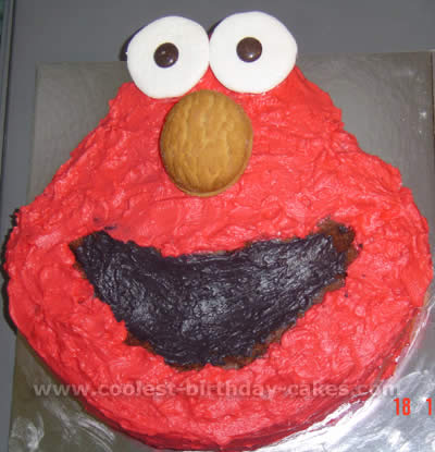 Elmo Cake Photo