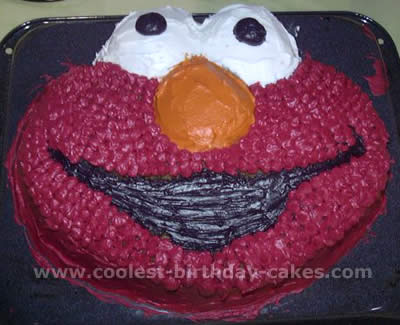 Elmo Cake Photo