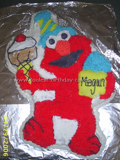 Elmo Cake Photo