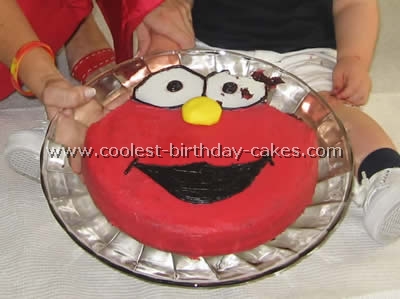 Elmo Cake Photo