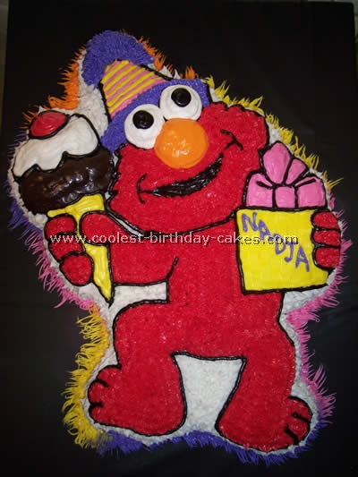 Elmo Cake Photo