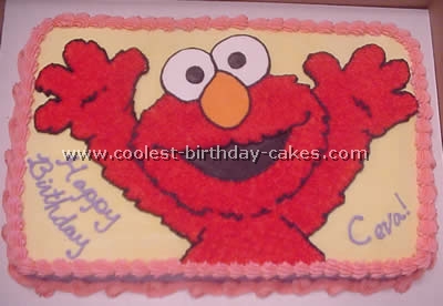 Elmo Cake Photo