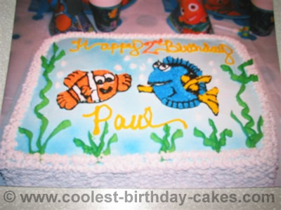 Finding Nemo Cake Photo