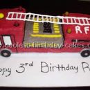 Coolest Fire Truck Cake Ideas