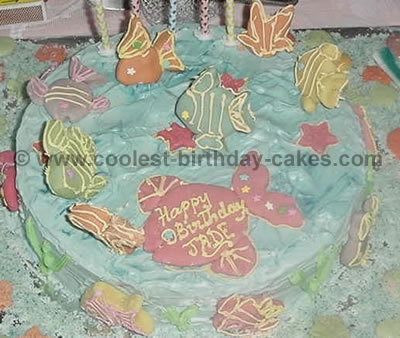 Fish Birthday Cake Photo