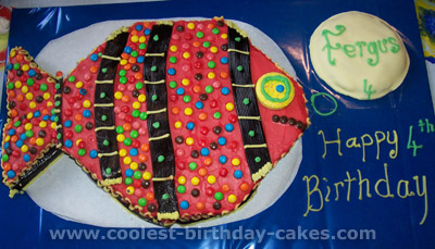 Fish Birthday Cake Photo