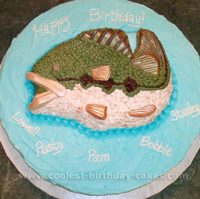 Fish Birthday Cake Photo