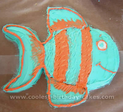 Fish Birthday Cake Photo