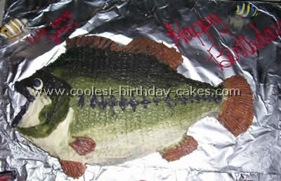 Homemade Fish Birthday Cakes