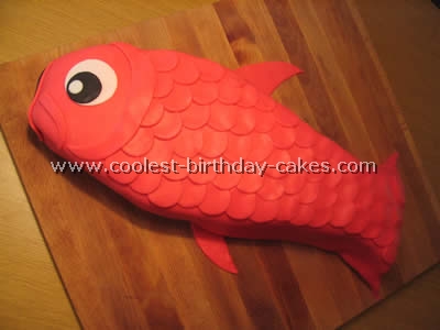 Homemade Fish Birthday Cakes