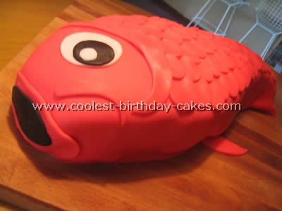 Homemade Fish Birthday Cakes