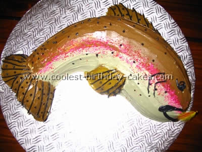 Homemade Fish Birthday Cakes