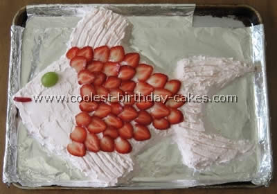 Homemade Fish Birthday Cakes