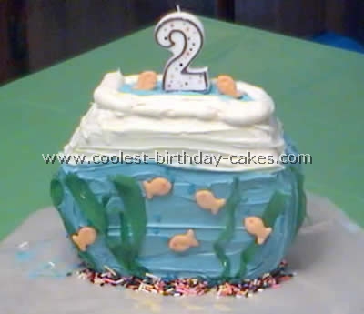 Fish Birthday Cake