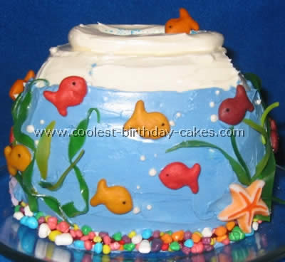 Fish Birthday Cake