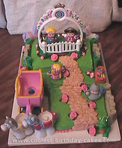 Rare Fisher Price Little People Birthday Cake 1st First Turn 1 CELEBRATION PARTY