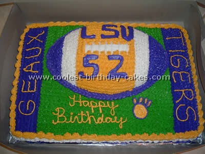 Football Cake Picture