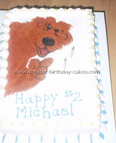 Free cake designs for a Bear Cake