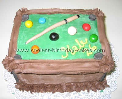 Billiards Cake