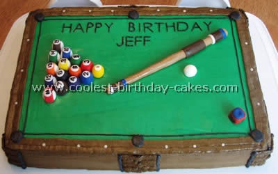 Billiards Cake