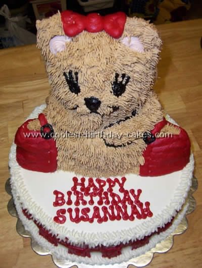 Free Cake Decorating Ideas for a Teddy Bear Cake