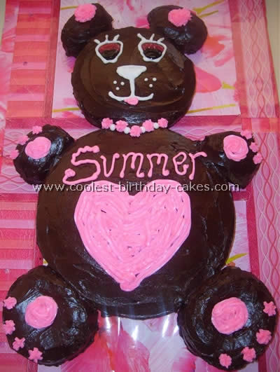 Free Cake Decorating Ideas for a Teddy Bear Cake