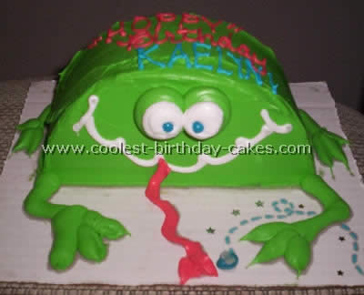 Coolest Homemade Frog Birthday Cakes