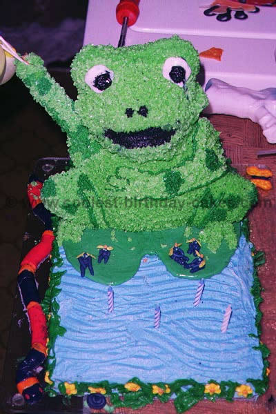 Frog Birthday Cake Pictures