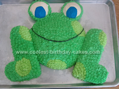 Frog Birthday Cake