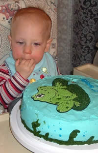 Frog Birthday Cake Pictures