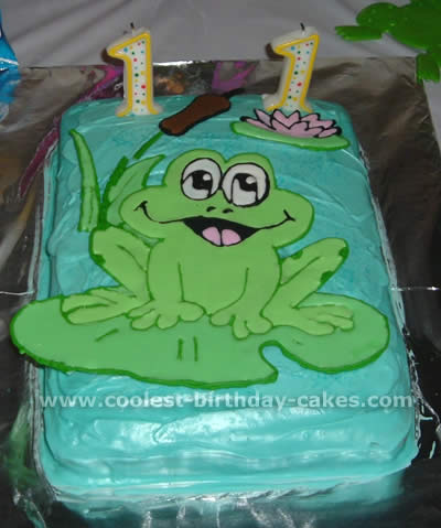 Frog Birthday Cake Pictures