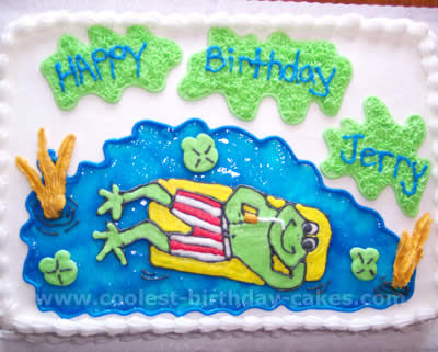 Frog Birthday Cake Pictures