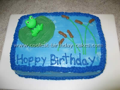 Coolest Homemade Frog Cakes