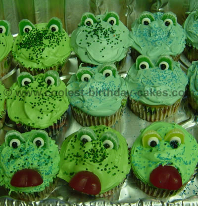 Frog Cupcakes