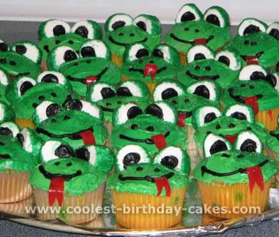 Frog Cupcakes