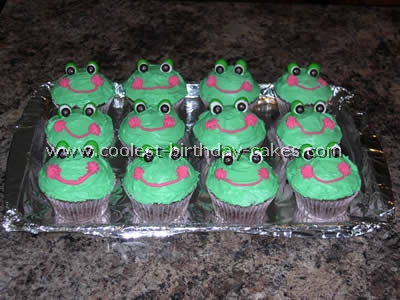 Frog Cupcakes