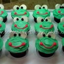 Coolest Frog Cupcakes - Web's Largest Homemade Birthday Cake Photo Gallery