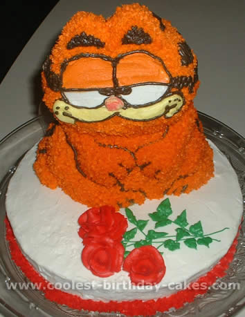Coolest Homemade Garfield Birthday Cakes