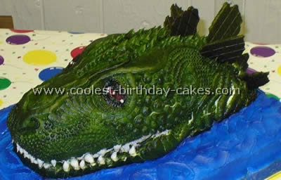 Godzilla Cake Photo