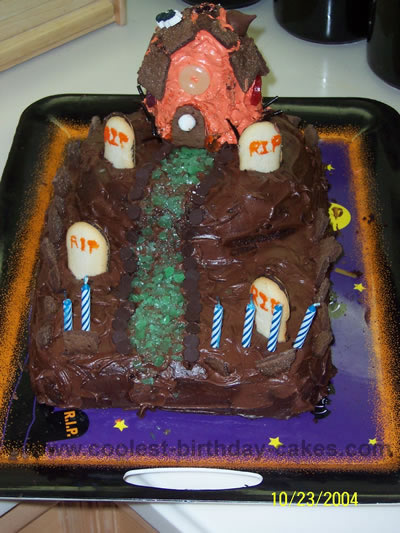 Graveyard Cake Photo