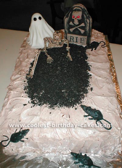 Graveyard Cake Photo