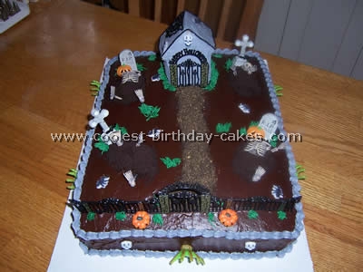 Graveyard Cake Photo