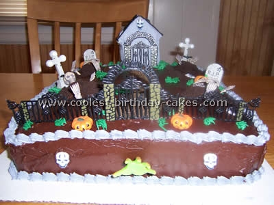 Graveyard Cake Photo