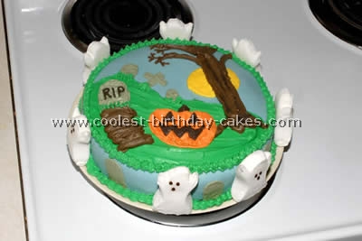 Graveyard Cake Photo