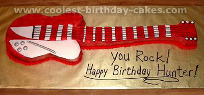 Guitar Cake