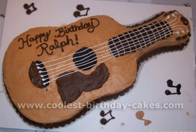 Guitar Cake