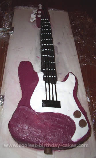 Guitar Cake