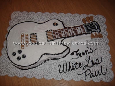 YSIYB,IMBTY | Guitar birthday cakes, Guitar cake, Cake designs birthday