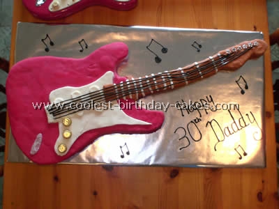 Guitar Cake